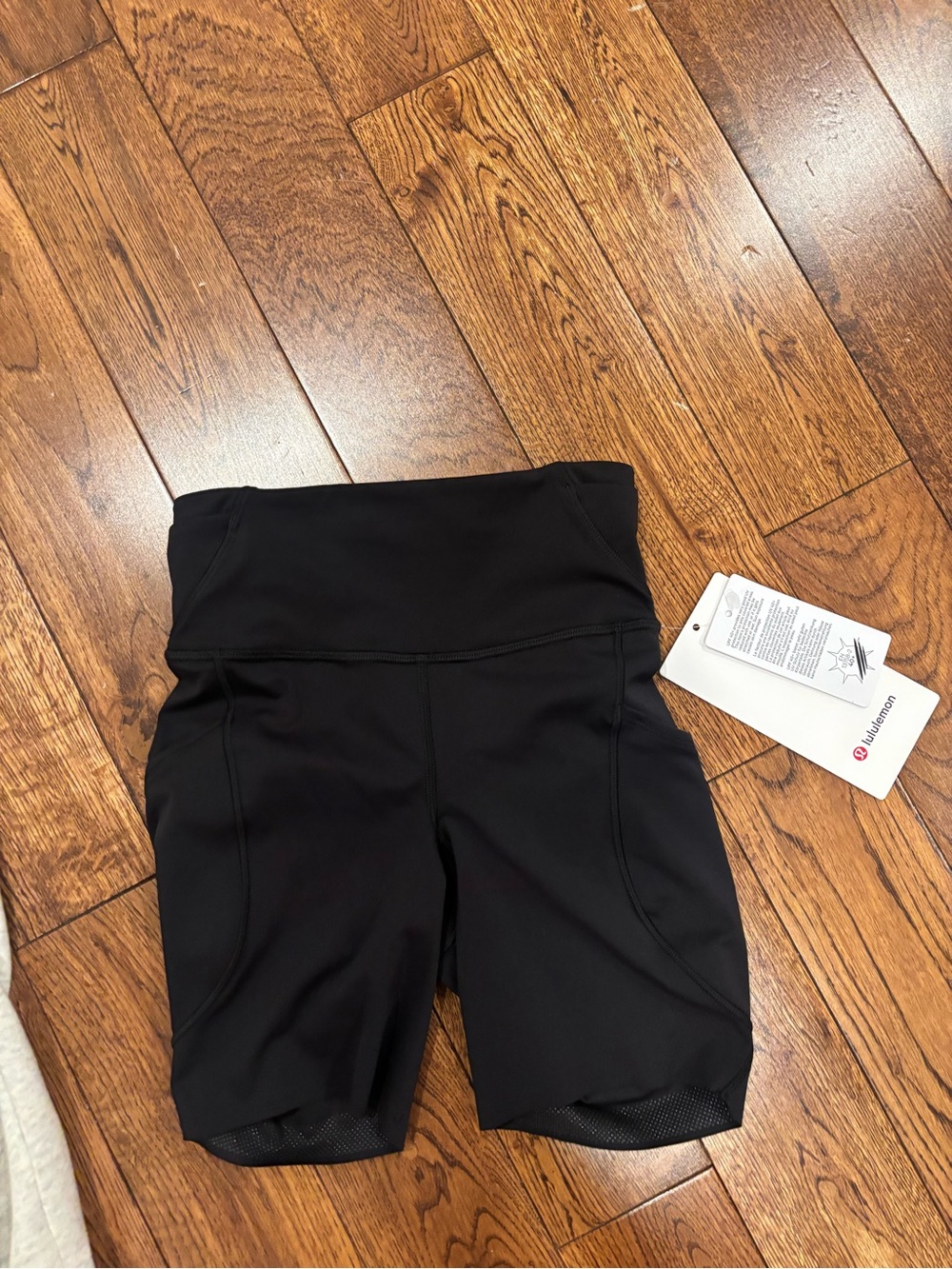 lululemon athletica Black High-Waist Bike Shorts